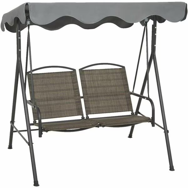 2-Seat Brn Fabric Swing, Do It Best, Mfr#: TJSC-025